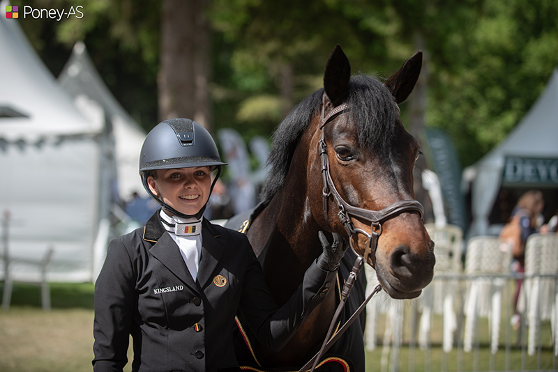 Marie-Joelle Goeminne et Tullaree Ruby Tuesday s’octroient le CCIP2* de Bertichères – ph. Marine Delie
