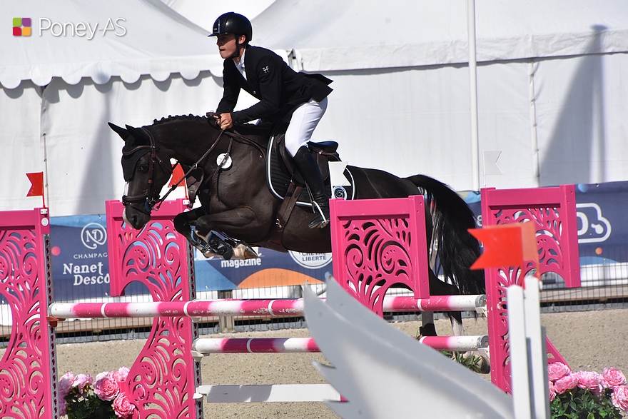 Maguy d’Ecaussinnes et Dylan Ringot – ph. Poney As