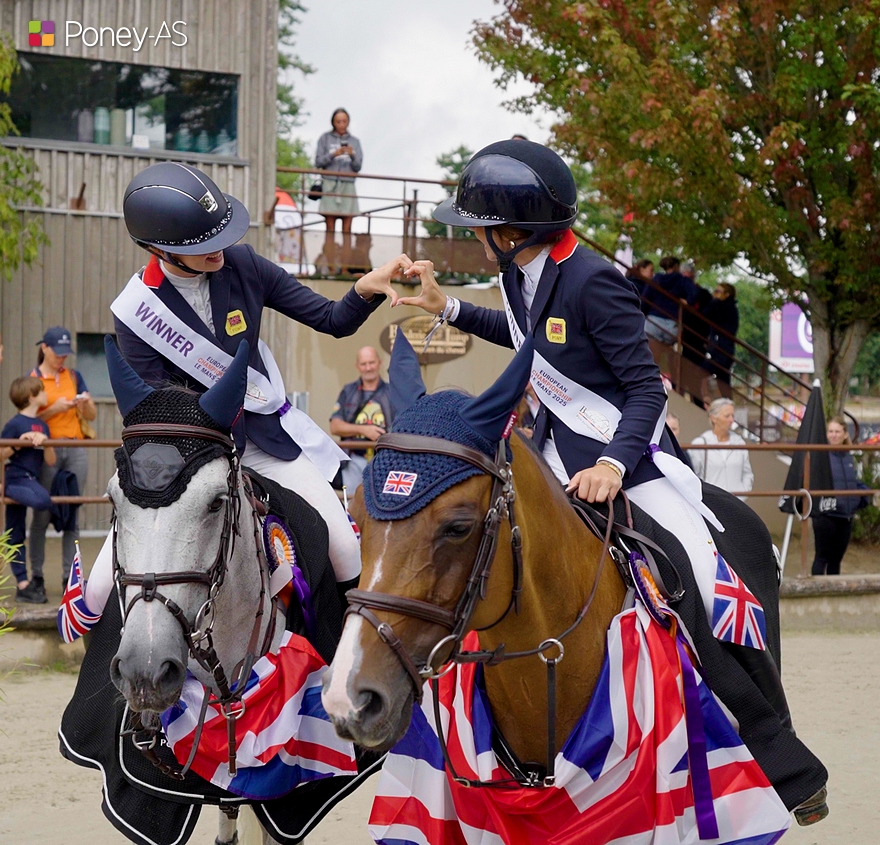 Comme l’an passé, les cavalières britanniques font le doublé championnats d’Europe / finale des Coupes des nations – ph. Poney As