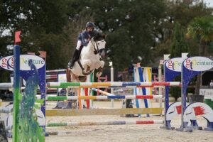 Auteurs d’un double sans-faute, Anaé Quivaux et l’étalon Dragibus du Rouget mettent à leur actif le Grand Prix As Excellence de Saint-Maurice-de-Gourdans – ph. TDA Saint-Maurice-de-Gourdans