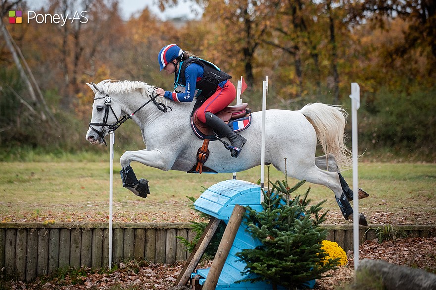 Émilie Aunac et Uriel de Tassine*du Pic signent la meilleure performance du CCIP2-L de Fontainebleau - ph. Marine Delie