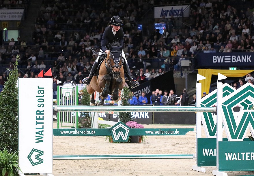 Victorieux l’an passé à Stuttgart, Lieselot Kooremans et Elando van de Roshoeve empochent une nouvelle victoire ! – ph. Markus Bechert / Stuttgart German Masters