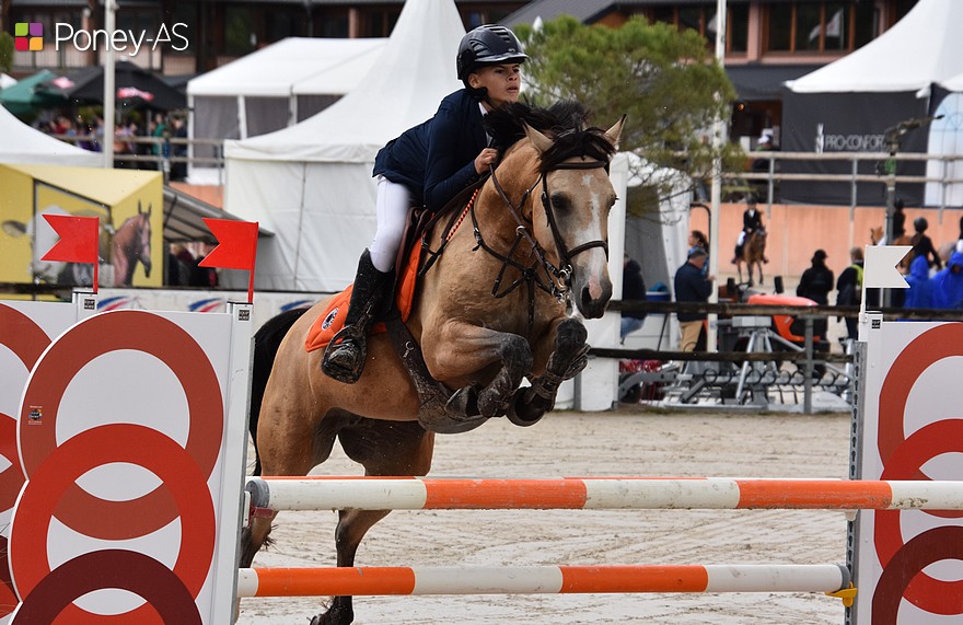 Liam Saidi Reymond et Gidiana des Islots ont réalisé un doublé vitesse / As Excellence à Brignoles – ph. Poney As