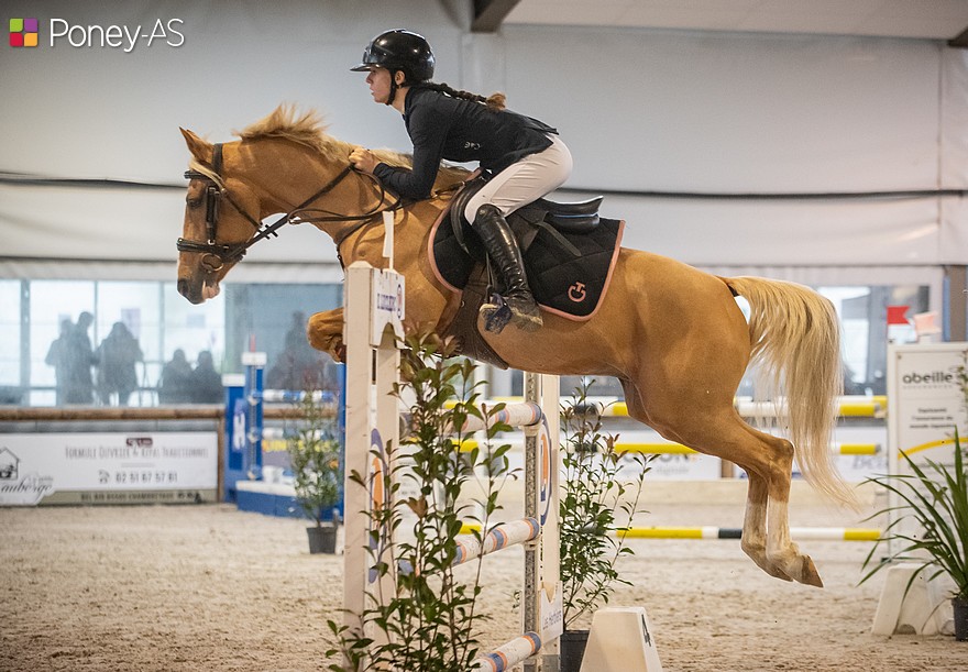 Alicia Le Mée Cattiaux et Gold Eternel Poune’s sortent grands vainqueurs de cette TDA des Herbiers – ph. Marine Delie
