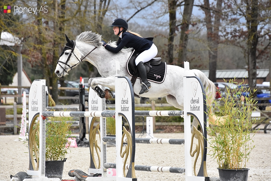 Louise Saillot et Jouvence Nao, 2e du Grand Prix As Excellence