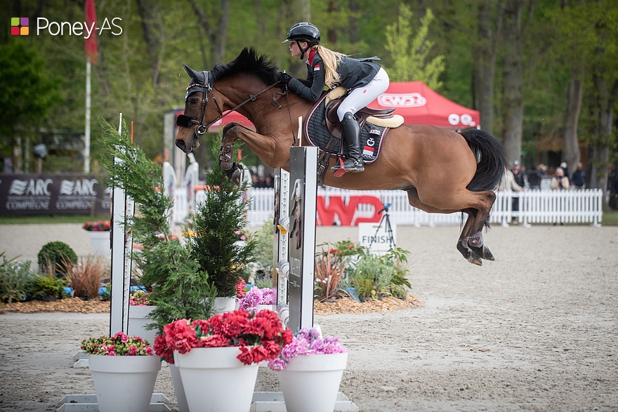 Sophia Aurelia George et Berlioz d’Henann, également double 0 et rapides, prennent la deuxième place – ph. Marine Delie