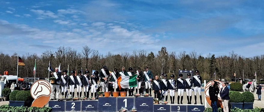 Coupe des nations du CSIOP d’Opglabbeek : l’Irlande prend l’avantage après un barrage face à la France, la Suède complète le podium.