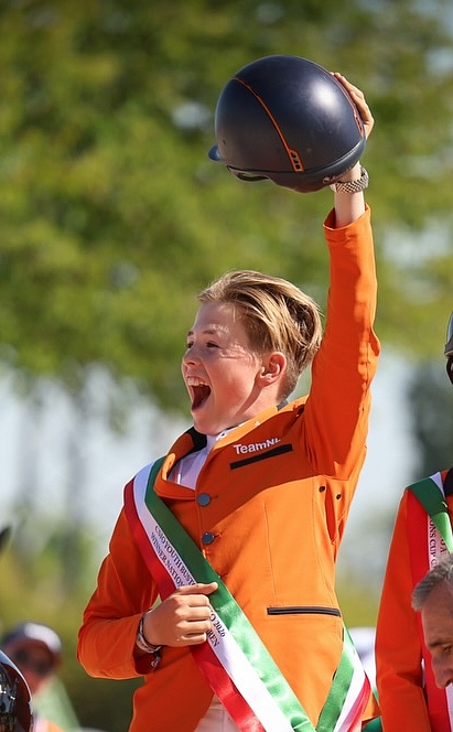 En s’imposant dans le Grand Prix du CSIOP de Busto Arsizio avec Lady Crown, Wim Vos vient enrichir un peu plus son palmarès déjà prometteur - ph. Etrea Sport Horses