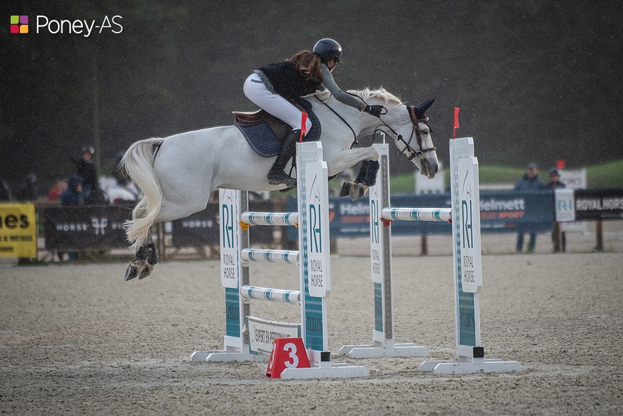 Seules à trouver la solution dans le Grand Prix As Excellence, Julia Frisch et Boréale de Linkey se sont imposées à Vittel - ph. Marine Delie