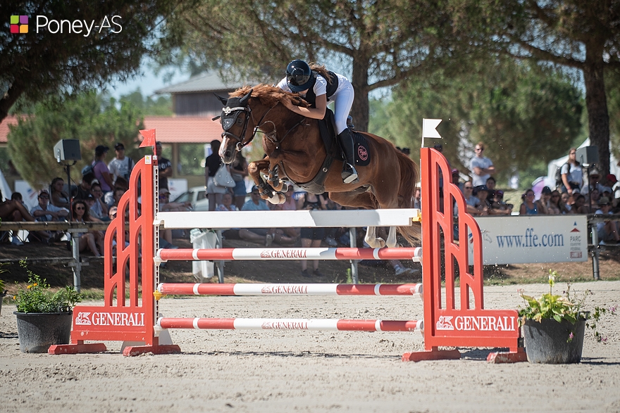Lola Fleurance et Éros de Vallet n'ont pas tremblé et conservent leur place de leaders avant la finale - ph. Marine Delie