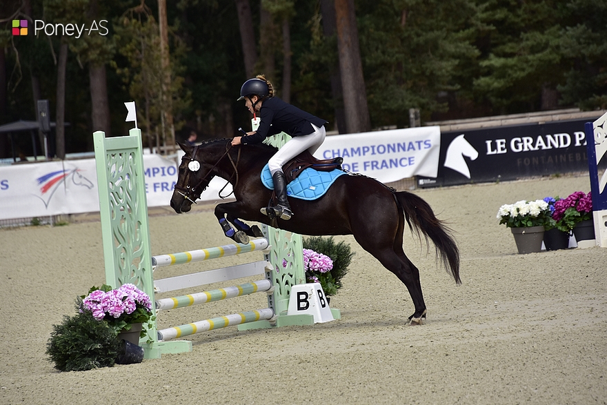 Life de Campéon, pilotée par Noélie Marques, est 3e – ph. Poney As