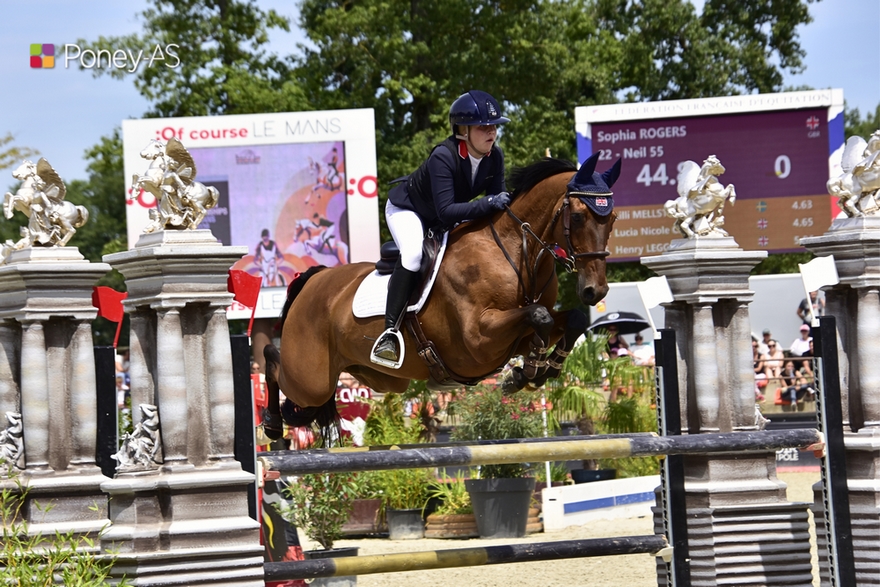 Sophia Rogers et Neil 55 sont sacrés champions d’Europe de la finale individuelle après avoir décroché l’or par équipes deux jours plus tôt – ph. Pone As