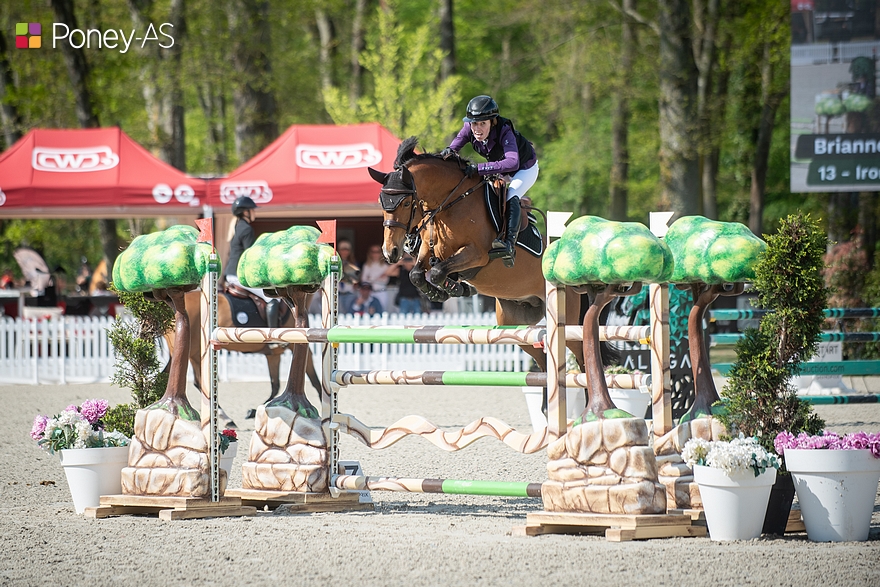 Sans faute tout au long du championnat, Brianne Beerbaum et Iron Star Alias décrochent l’or à Zeiskam - ph. Marine Delie